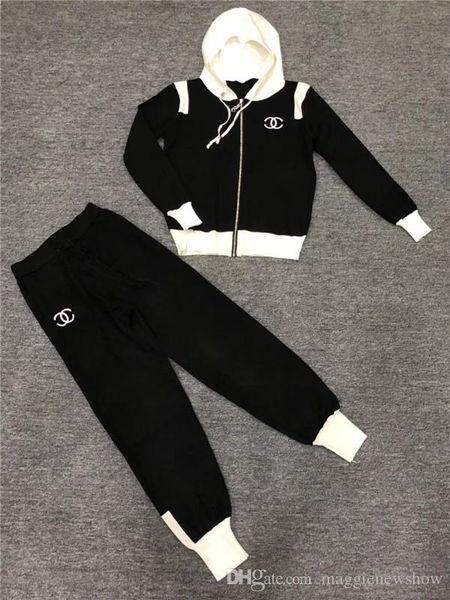 woman lady fashion new 2019 knitting jacket sweater pants set sport hoodies brand new black grey, White
woman lady fashion new 2019 knitting jacket sweater pants set sport hoodies brand new black grey, White