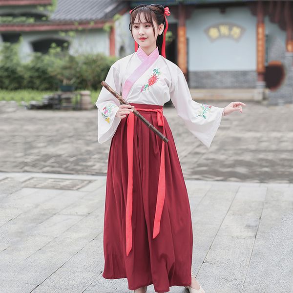 hanfu women costume folk dancer wear princess dress chinese minority dance costumes ancient performing clothes stage show dn3604, Black;red
hanfu women costume folk dancer wear princess dress chinese minority dance costumes ancient performing clothes stage show dn3604, Black;red