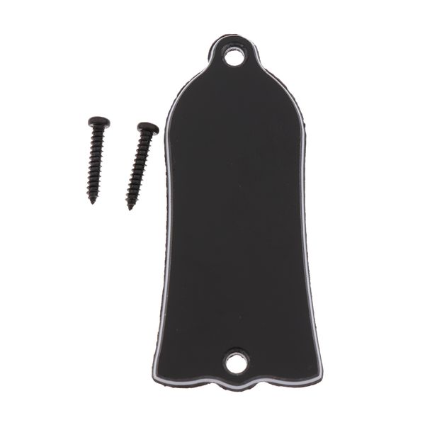 1 piece plastic bell-shaped guitar replacement parts 3ply truss rod cover for gibson 
1 piece plastic bell-shaped guitar replacement parts 3ply truss rod cover for gibson