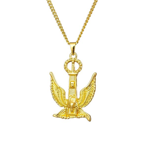 wholesale hip hop mens gold eagle pendant necklace men jewelry new fashion designer cuban link chain punk necklaces for mens women gifts, Silver
wholesale hip hop mens gold eagle pendant necklace men jewelry new fashion designer cuban link chain punk necklaces for mens women gifts, Silver