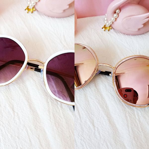 children's sun 2020 baby's sun sunglasses girls boys and girls round uv-proof glasses, Blue
children's sun 2020 baby's sun sunglasses girls boys and girls round uv-proof glasses, Blue