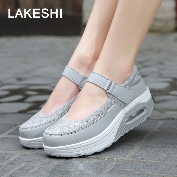lakeshi casual women shoes 2019 new round toe ladies shoes white rocking cushion nurse breathable shallow mary jane, Black
lakeshi casual women shoes 2019 new round toe ladies shoes white rocking cushion nurse breathable shallow mary jane, Black
