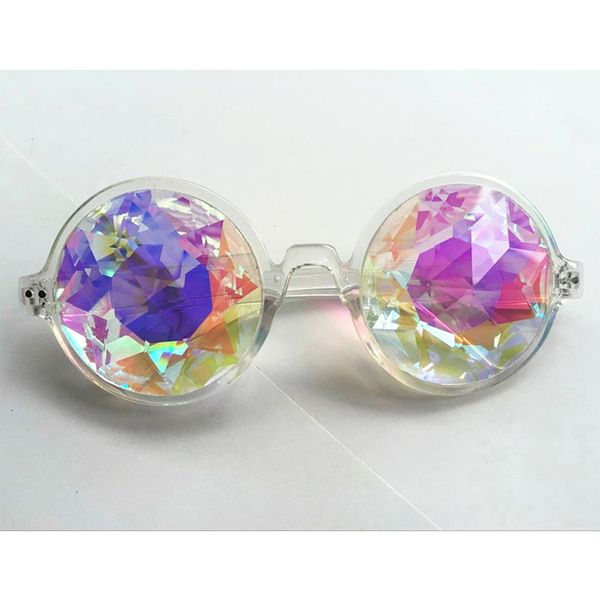 2019 new round kaleidoscope glasses rave festival men women brand designer holographic kaleidoscope sunglasses retro, Silver
2019 new round kaleidoscope glasses rave festival men women brand designer holographic kaleidoscope sunglasses retro, Silver