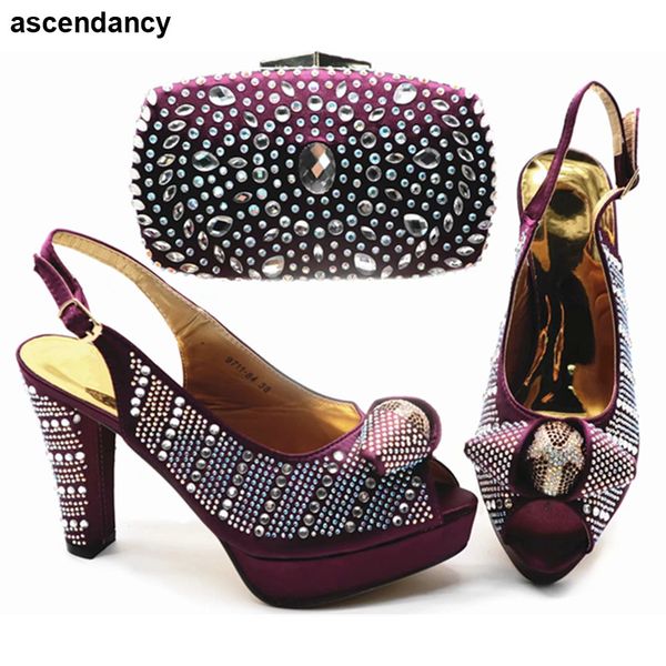 

fashion nigerian shoes and matching bags wedding shoe and bag sets italian bag shoes set italy african ladies bags, Black