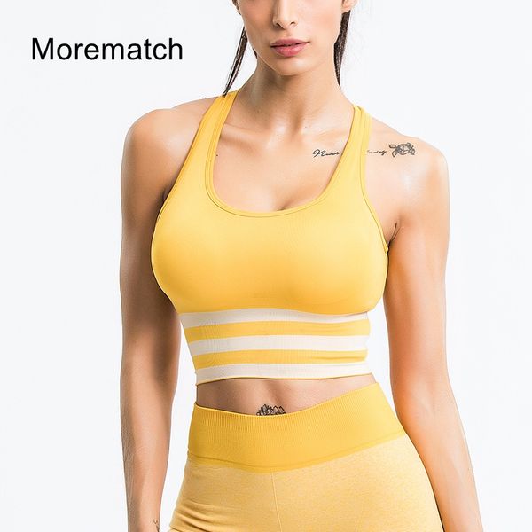 morematch quick dry padded sport bras gym fitness brassiere bras seamless yoga bra crop for women, White;black
morematch quick dry padded sport bras gym fitness brassiere bras seamless yoga bra crop for women, White;black