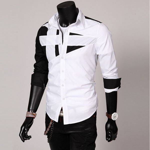 style wholesale men fashion trend of cultivating someone's moral personality splitting long sleeve 2019 new fashion, White;black
style wholesale men fashion trend of cultivating someone's moral personality splitting long sleeve 2019 new fashion, White;black