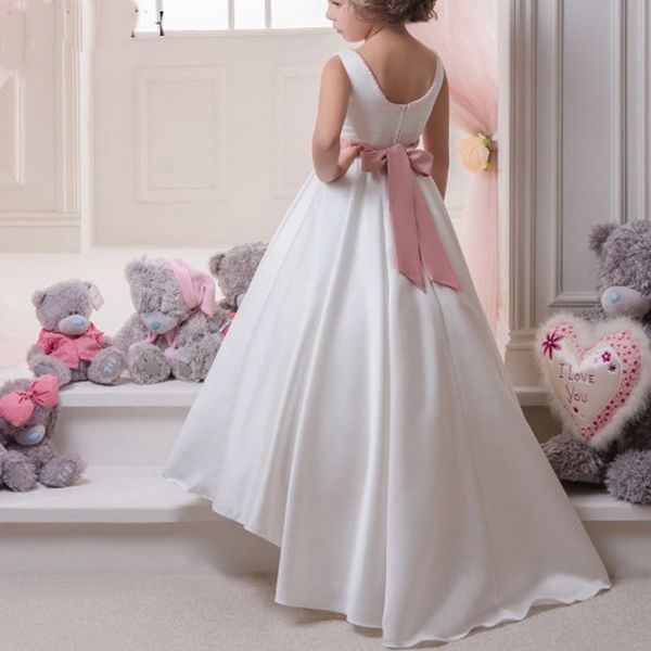 lovely lace appliques beaded flower girl dresses kids evening gowns for wedding first communion dresses vestido comunion, White;blue
lovely lace appliques beaded flower girl dresses kids evening gowns for wedding first communion dresses vestido comunion, White;blue