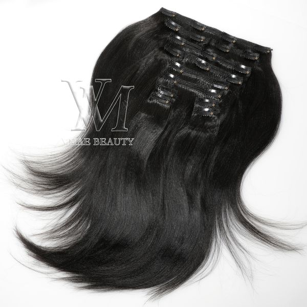 vmae brazilian hair clip ins human hair extensions unprocessed 120g yaki natural color 12 to 26 inch, Black;brown
vmae brazilian hair clip ins human hair extensions unprocessed 120g yaki natural color 12 to 26 inch, Black;brown