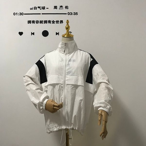 color stitching sports thin women clothing large size long sleeve casual coat fashion short sun protection clothing jacket, Black;brown
color stitching sports thin women clothing large size long sleeve casual coat fashion short sun protection clothing jacket, Black;brown