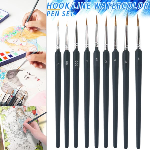 9pcs/set miniature paint brush set fine detail art oil painting watercolor brush set lfx-ing
9pcs/set miniature paint brush set fine detail art oil painting watercolor brush set lfx-ing