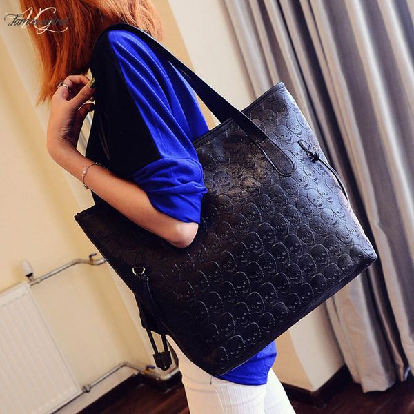 handbags skull bags for pu women fashion handbag skeleton embossing shoulder bag large tote purse
handbags skull bags for pu women fashion handbag skeleton embossing shoulder bag large tote purse