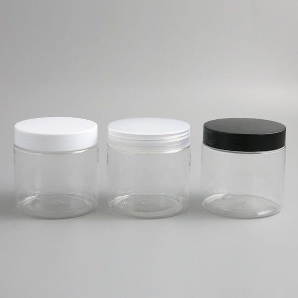 30 x 200ml big clear pet cream jars with black white plastic cap 200g frosted cosmetic makeup sample lotion container bottle
30 x 200ml big clear pet cream jars with black white plastic cap 200g frosted cosmetic makeup sample lotion container bottle