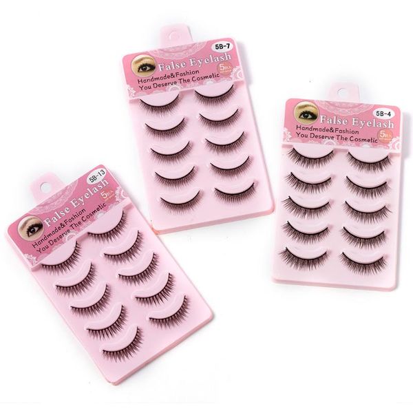 5 pairs soft natural lashes women cross fake eye lashes handmade false eyelashes extension beauty makeup tools mink eyelashes
5 pairs soft natural lashes women cross fake eye lashes handmade false eyelashes extension beauty makeup tools mink eyelashes