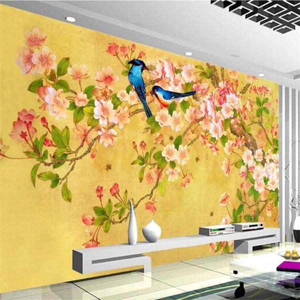 wallpapers papel de parede custom wallpaper 3d mural flower and birds decoration chinese living room bedroom restaurant
wallpapers papel de parede custom wallpaper 3d mural flower and birds decoration chinese living room bedroom restaurant