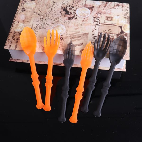 creative tableware set plastic spoon knife and fork halloween decorations injection molding products halloween tableware scene layout props
creative tableware set plastic spoon knife and fork halloween decorations injection molding products halloween tableware scene layout props