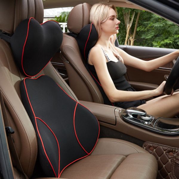 new car headrest neck pillow set memory foam auto seat waist lumbar support memori cushion universal size head protector
new car headrest neck pillow set memory foam auto seat waist lumbar support memori cushion universal size head protector