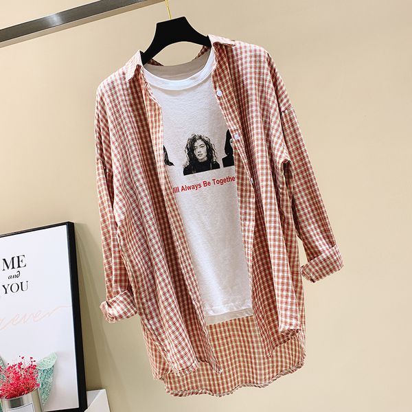 summer blouse shirt women long sleeve lattice printed long kimono cardigan outerwear casual loose sunscreen female outerwear, White
summer blouse shirt women long sleeve lattice printed long kimono cardigan outerwear casual loose sunscreen female outerwear, White
