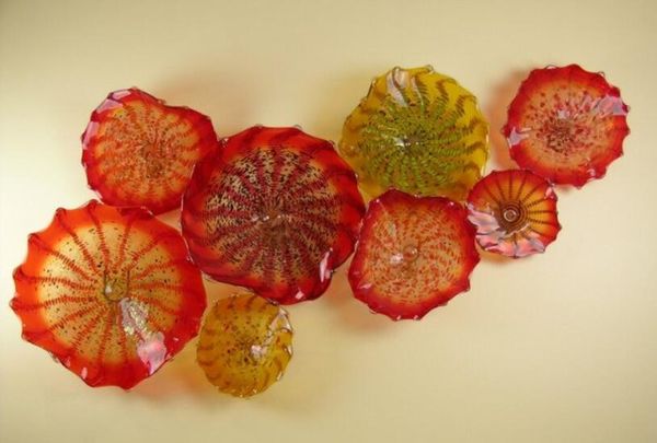 Contemporary Flower Plates Lamps for Home Decoration Modern Fixture Murano Hanging Wall Art
Contemporary Flower Plates Lamps for Home Decoration Modern Fixture Murano Hanging Wall Art