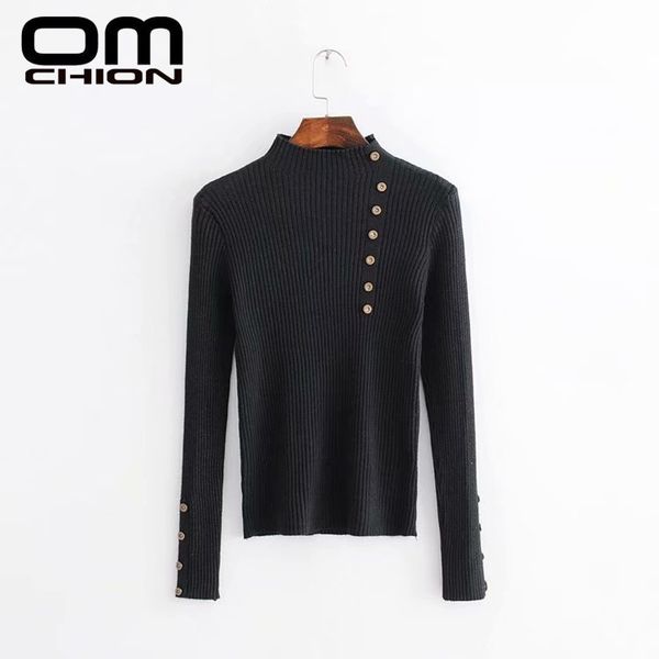 omchion sueter feminino 2019 korean style women o neck slim tight button sweater casual elegant female student pullover lmy210, White;black
omchion sueter feminino 2019 korean style women o neck slim tight button sweater casual elegant female student pullover lmy210, White;black