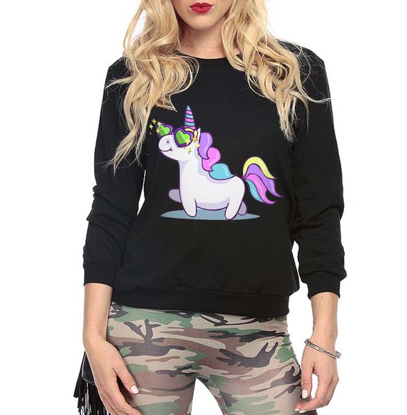 2020 women's hoodies sweatshirt diffuse unicorn loose round neck women plus velvet round neck women fleece girl sweater s-xl ing, Black
2020 women's hoodies sweatshirt diffuse unicorn loose round neck women plus velvet round neck women fleece girl sweater s-xl ing, Black