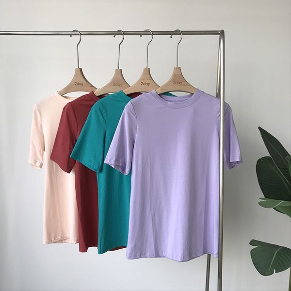 2day thirteen-line women's wear 2020 summer ins fashionable simple all-match cotton round facial mask collar short sleeve mask t-shirt, White
2day thirteen-line women's wear 2020 summer ins fashionable simple all-match cotton round facial mask collar short sleeve mask t-shirt, White