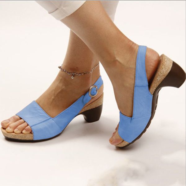 2020 woman sandals slippers summer style wedges pumps high heels buckle starp fashion gladiator peep pump zapatos de mujer, Black
2020 woman sandals slippers summer style wedges pumps high heels buckle starp fashion gladiator peep pump zapatos de mujer, Black
