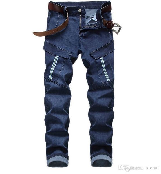unique mens big pocket panelled stretch jeans fashion designer vintage straight leg slim fit motocycle scratched biker denim pants jb7911, Blue
unique mens big pocket panelled stretch jeans fashion designer vintage straight leg slim fit motocycle scratched biker denim pants jb7911, Blue
