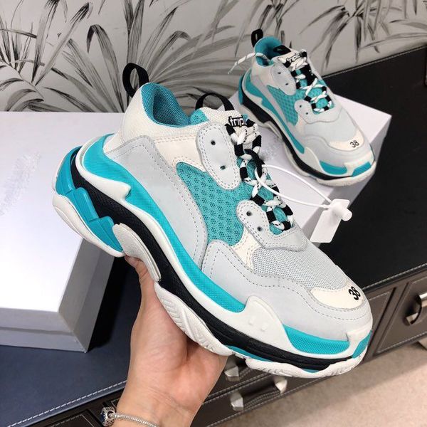 triple-s sneaker men shoes women espadrilles retro tripler mesh leather sneaker low cut casual shoes white blue luxury designer shoes, Black
triple-s sneaker men shoes women espadrilles retro tripler mesh leather sneaker low cut casual shoes white blue luxury designer shoes, Black