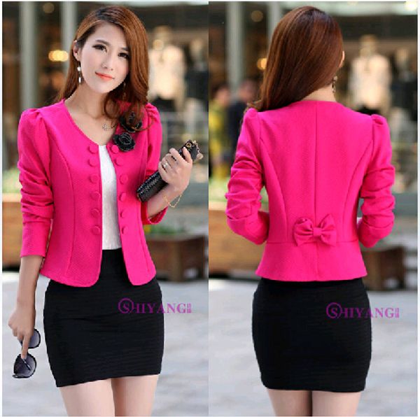 single breastes basic jacket women's jackets blasers femenino 2019 winter plus size ladies long sleeve casual blazer female, White;black
single breastes basic jacket women's jackets blasers femenino 2019 winter plus size ladies long sleeve casual blazer female, White;black