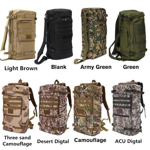 50l canvas outdoor sports tactical rucksack camping hiking backpack climbing bag double shoulder bag
50l canvas outdoor sports tactical rucksack camping hiking backpack climbing bag double shoulder bag