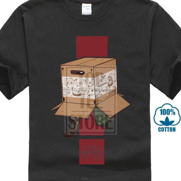metal gear solid think inside box snake mgs tshirt t shirt tee all sizes, White;black
metal gear solid think inside box snake mgs tshirt t shirt tee all sizes, White;black