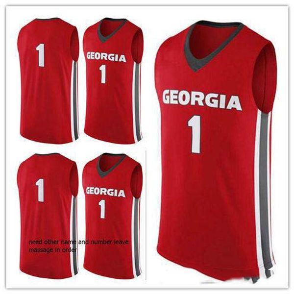 custom made #1 georgia bulldogs college man women youth basketball jerseys embroidery size s-5xl any name number, Black;red
custom made #1 georgia bulldogs college man women youth basketball jerseys embroidery size s-5xl any name number, Black;red