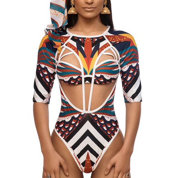 knlpjyq women lace up bodysuit bandage swimwear totem print 2019 one piece swimsuit half sleeve female high neck bathing suit, White;black
knlpjyq women lace up bodysuit bandage swimwear totem print 2019 one piece swimsuit half sleeve female high neck bathing suit, White;black