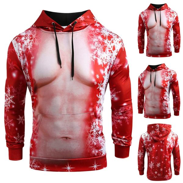 alisister ugly christmas muscle print loose hoodie men fashion pullover christmas novelty autumn winter clothing, Black
alisister ugly christmas muscle print loose hoodie men fashion pullover christmas novelty autumn winter clothing, Black
