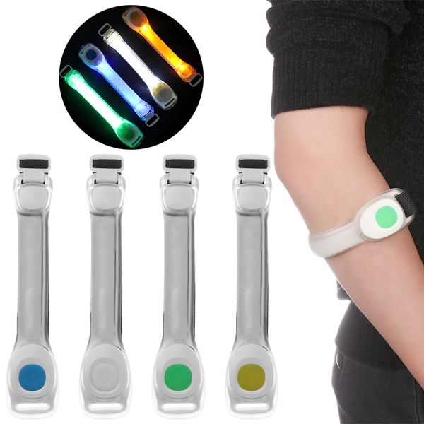 1pc led reflective light safety belt arm strap night running cycling hand strap wristband wrist bracelets outdoor armband light, Black
1pc led reflective light safety belt arm strap night running cycling hand strap wristband wrist bracelets outdoor armband light, Black