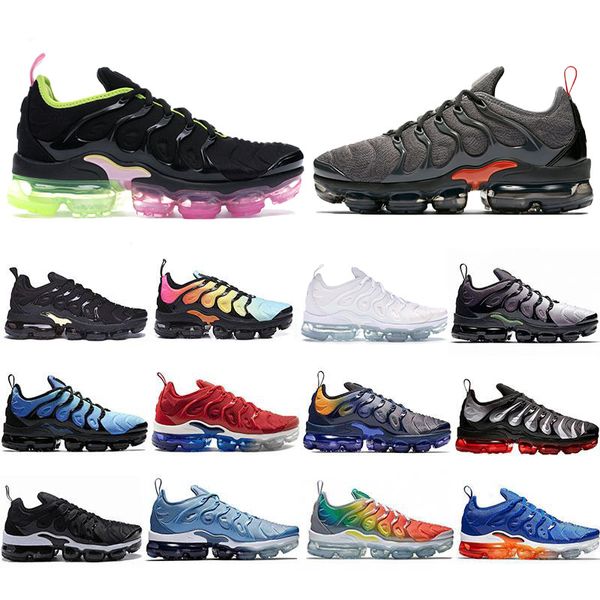 2019 new tn plus running shoes men womengeometric obsidian laser orange aqua triple white black fades blue volt trainer designer sneakers, White;red
2019 new tn plus running shoes men womengeometric obsidian laser orange aqua triple white black fades blue volt trainer designer sneakers, White;red