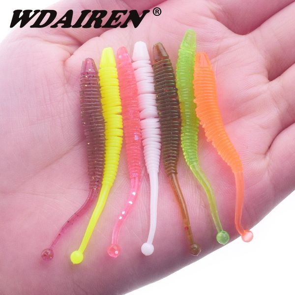 10pcs/lot 0.6g 6cm silicone bait fishing worm soft lures iscas artificial pesca spiral soft baits bass rubber lure tackle fa-516
10pcs/lot 0.6g 6cm silicone bait fishing worm soft lures iscas artificial pesca spiral soft baits bass rubber lure tackle fa-516