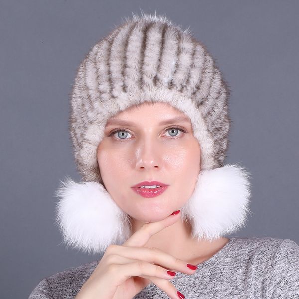 leather and fur hats woman three the ball winter mink maodiaopi mink cashmere fox hair bulb earmuffs genuine leather thickening keep warm, Blue;gray
leather and fur hats woman three the ball winter mink maodiaopi mink cashmere fox hair bulb earmuffs genuine leather thickening keep warm, Blue;gray