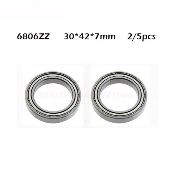 2/5pcs 6806zz bearing 30x42x7 mm thin section 6806 zz ball bearings 61806 z 6806z
2/5pcs 6806zz bearing 30x42x7 mm thin section 6806 zz ball bearings 61806 z 6806z