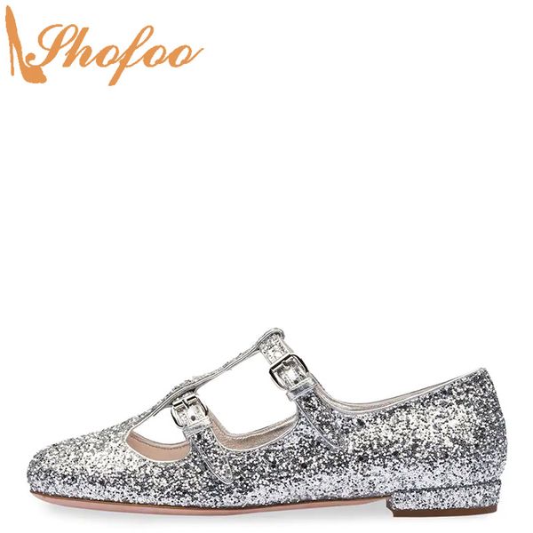 sliver sequined cloth ballet flats woman round toe double buckle strap shoes large size 11 15 ladies summer fashion party shofoo, Black
sliver sequined cloth ballet flats woman round toe double buckle strap shoes large size 11 15 ladies summer fashion party shofoo, Black
