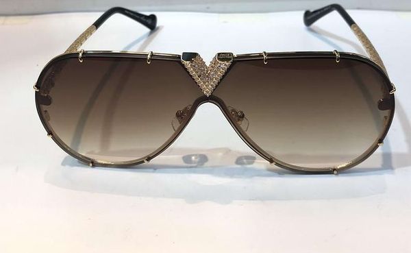 men gold sunglasses with stones shades pilot sun gradient frame glasses brown new with black box bhmuv, White;black
men gold sunglasses with stones shades pilot sun gradient frame glasses brown new with black box bhmuv, White;black