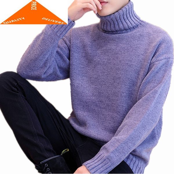 men's sweaters men winter sweater 2021 thick warm pullovers turtleneck slim fit mens clothes casual male pullover lwl789, White;black
men's sweaters men winter sweater 2021 thick warm pullovers turtleneck slim fit mens clothes casual male pullover lwl789, White;black