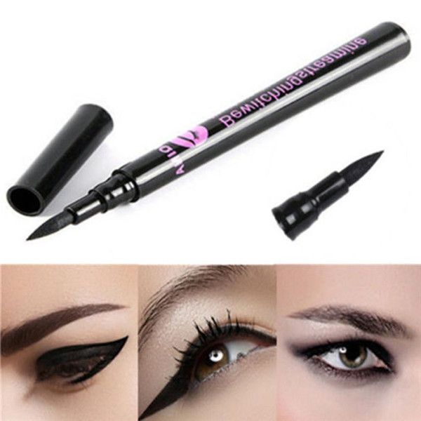 black waterproof eyeliner liquid eye liner pen pencil makeup cosmetic smooth long-lasting liquid eyeliner pen drop shipping
black waterproof eyeliner liquid eye liner pen pencil makeup cosmetic smooth long-lasting liquid eyeliner pen drop shipping
