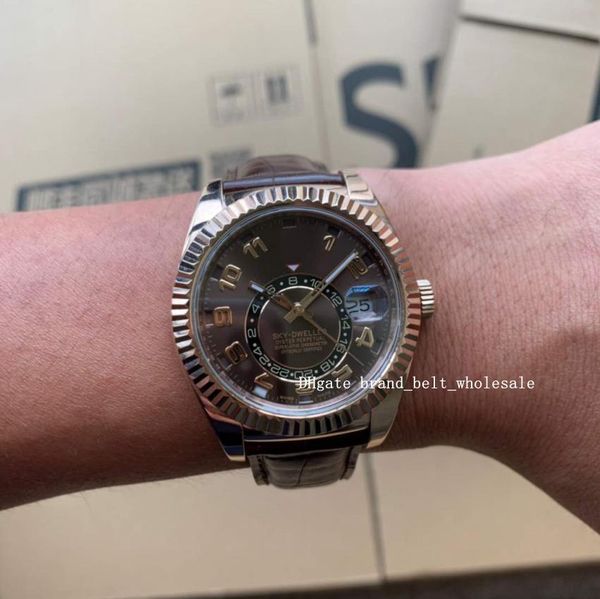 shopkeeper recommend new men's 18k rose gold 326935 brown dial leather strap 42mm automatic men's watch casual men's, Slivery;brown
shopkeeper recommend new men's 18k rose gold 326935 brown dial leather strap 42mm automatic men's watch casual men's, Slivery;brown
