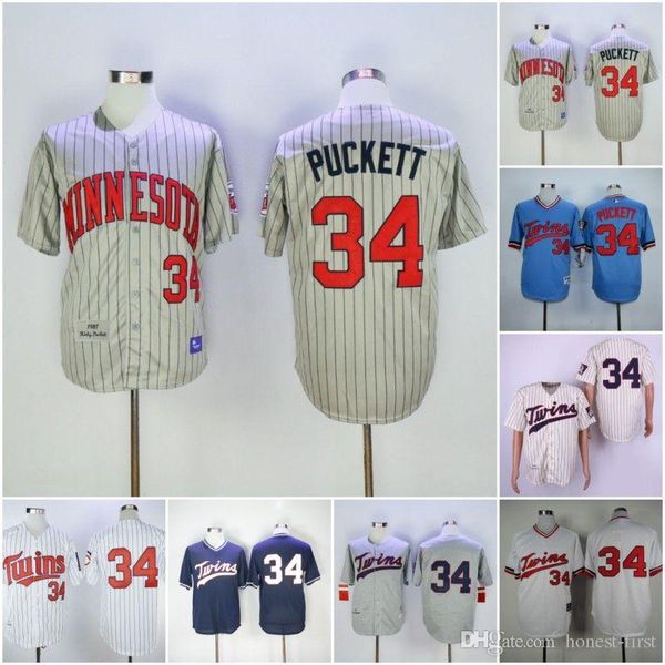 Cheap Minnesota News 34# PUCKETT Cream White Grey Light dark Blue Retro Baseball News Shirt Stitched
Cheap Minnesota News 34# PUCKETT Cream White Grey Light dark Blue Retro Baseball News Shirt Stitched