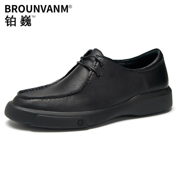 business casual shoes men spring autumn summer soft-soled genuine leather cowhide leisure shoes lace-up men dress, Black
business casual shoes men spring autumn summer soft-soled genuine leather cowhide leisure shoes lace-up men dress, Black
