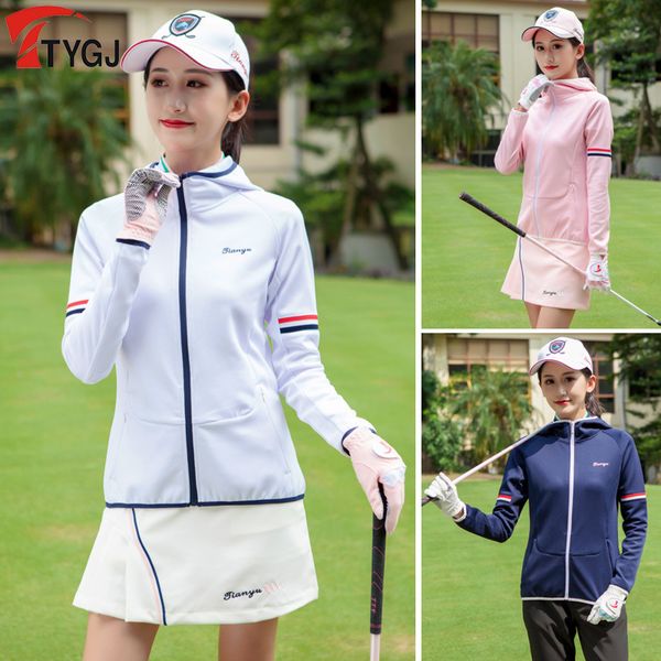 winter women long sleeve ball jackets golf wear sports apparel autumn shirt hooded zipper cardigan ladies tennis clothing soft, Red;blue
winter women long sleeve ball jackets golf wear sports apparel autumn shirt hooded zipper cardigan ladies tennis clothing soft, Red;blue