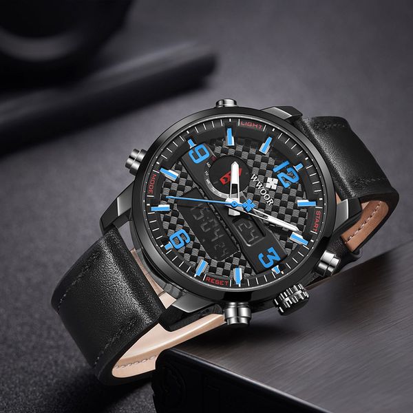 mens watches wwoor causal led quartz waterproof watch leather sport wristwatch relogio masculino, Slivery;brown
mens watches wwoor causal led quartz waterproof watch leather sport wristwatch relogio masculino, Slivery;brown