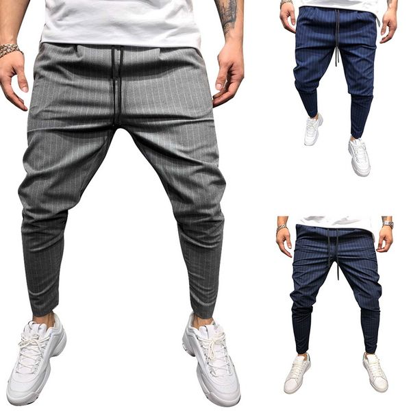 shujin men's casual suit pants fashion streetwear stripes casual slim fit lace up trousers male 2019 spring autumn bottoms, Black
shujin men's casual suit pants fashion streetwear stripes casual slim fit lace up trousers male 2019 spring autumn bottoms, Black