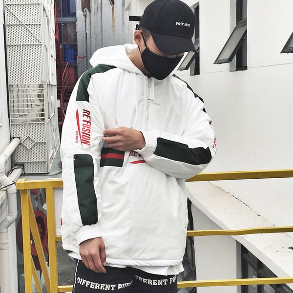 jackets hip hop men letter print hooded pullover jacket zipper fashion coats hip hop male streetwear outwear, Black;brown
jackets hip hop men letter print hooded pullover jacket zipper fashion coats hip hop male streetwear outwear, Black;brown